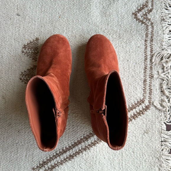 Doen Whitby Boot suede wooden clog boot - Picture 7 of 11